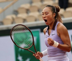 2-0击败18岁黑马姆博科！ 郑钦文晋级法网女单16强