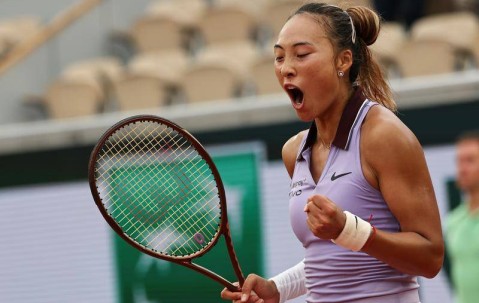 2-0击败18岁黑马姆博科！ 郑钦文晋级法网女单16强